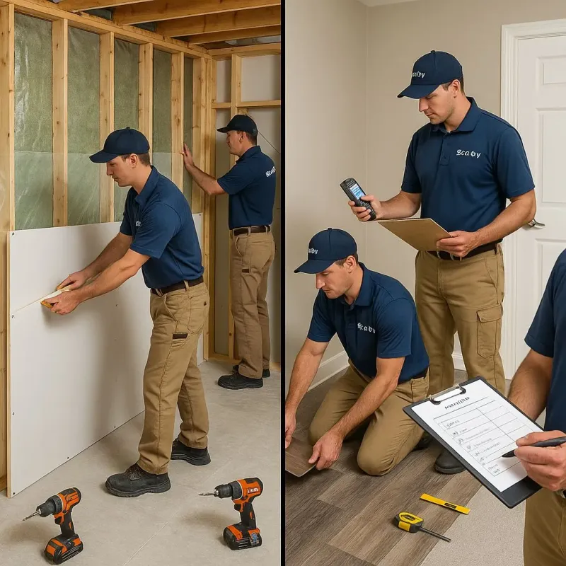 Repairs and Reconstruction process in Mooresville, IN