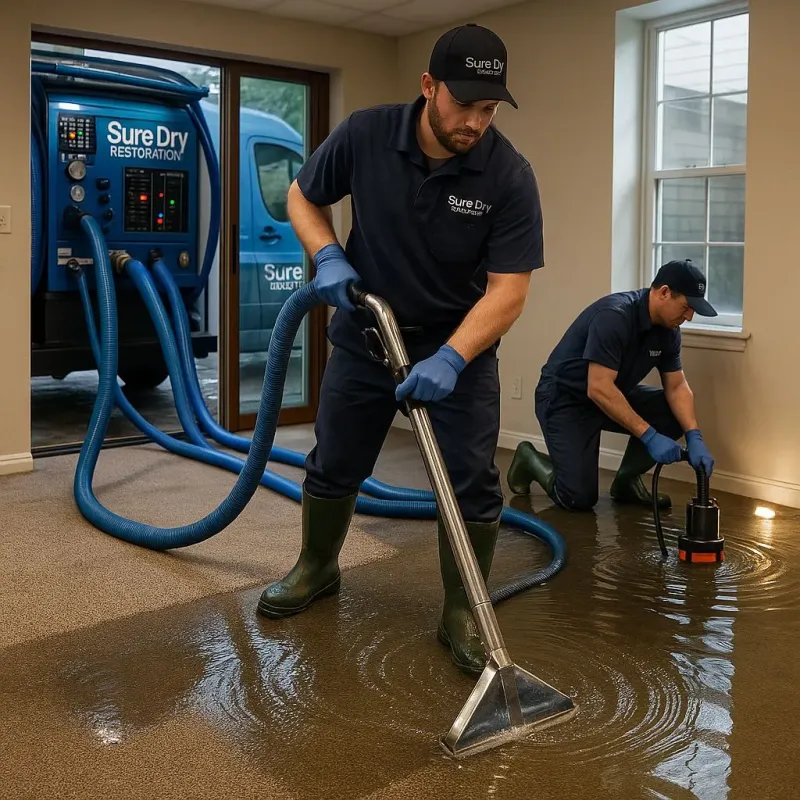 Water Extraction and Removal process in Mooresville, IN